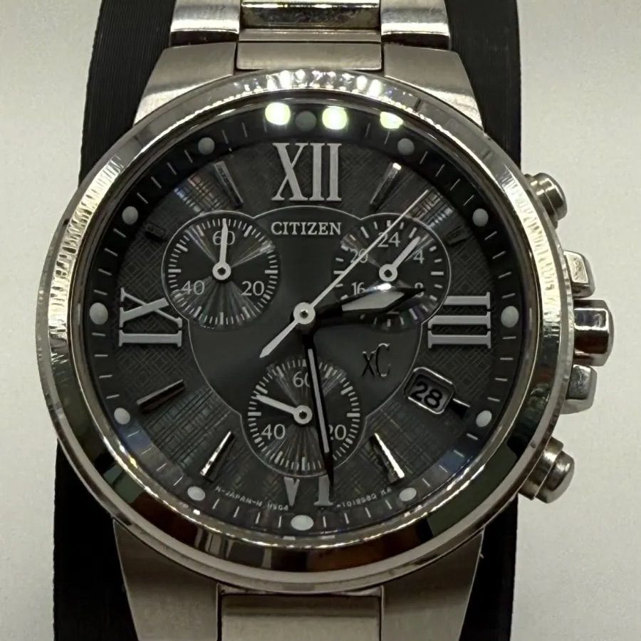 CITIZEN XC H504-T012477 ソーラー駆動 稼働品