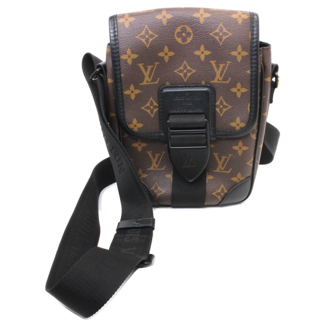 ★【LOUIS VUITTON】ルイ・ヴィトン　M46442　RFID　アーチメッセンジャー　メッセンジャーバッグ　ショルダーバッグ　モノグラム　ブラウン　ブラック　 ハイブランド　メンズ　普段使い　ブラック金具