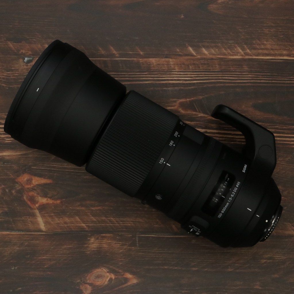 【新品級】 Sigma 150-600mm F5-6.3 DG OS HSM Contemporary Nikon Fマウント #7736