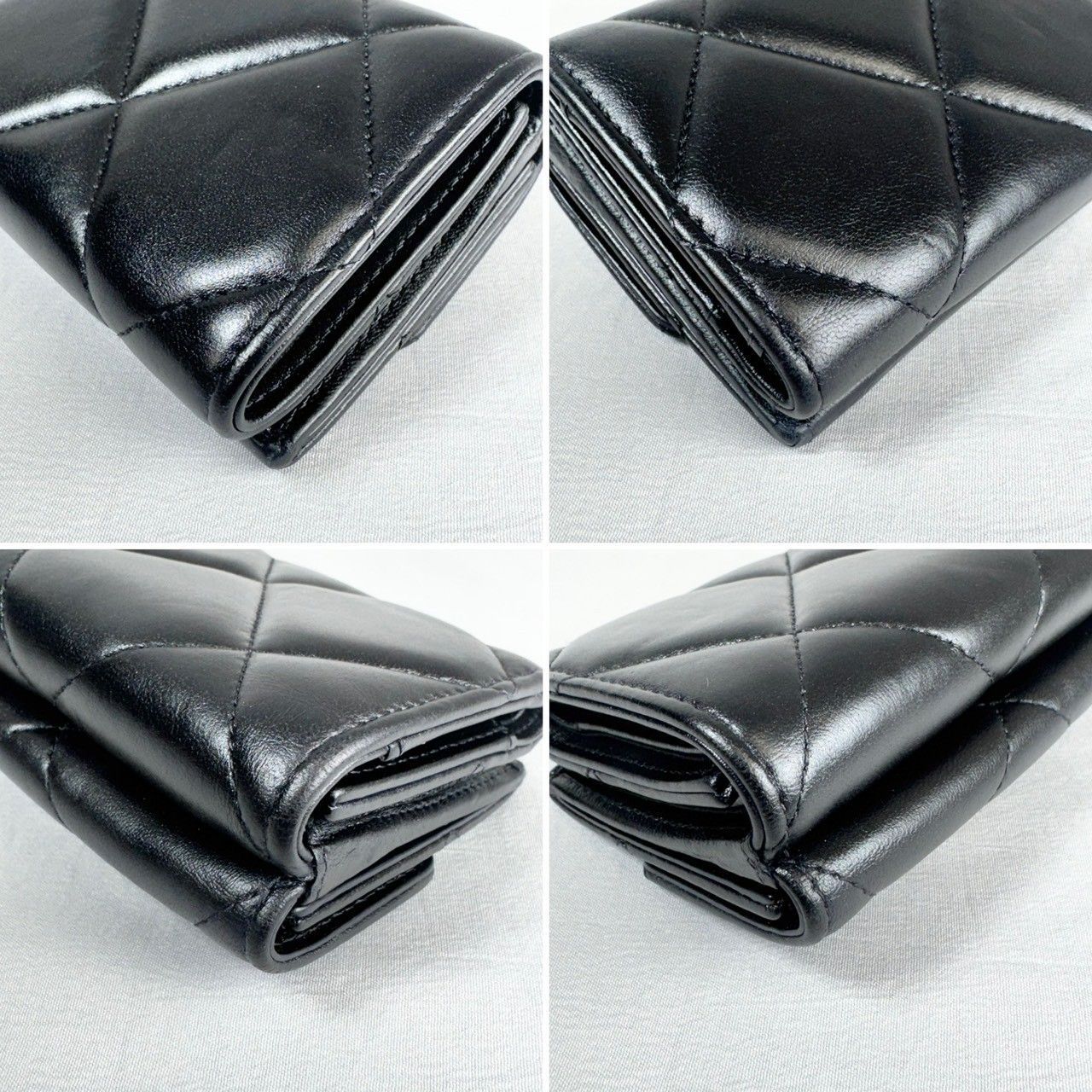 【極美品】CHANEL シャネル 19 ディズヌフ 三つ折り財布 近年モデル・美品】CHANEL シャネル19 ディズヌフ コンパクト 三つ折り