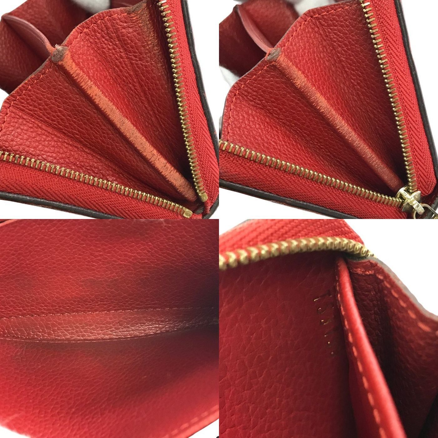 LOUIS VUITTON ルイ ヴィトン モノグラム アンプラント ジッピー