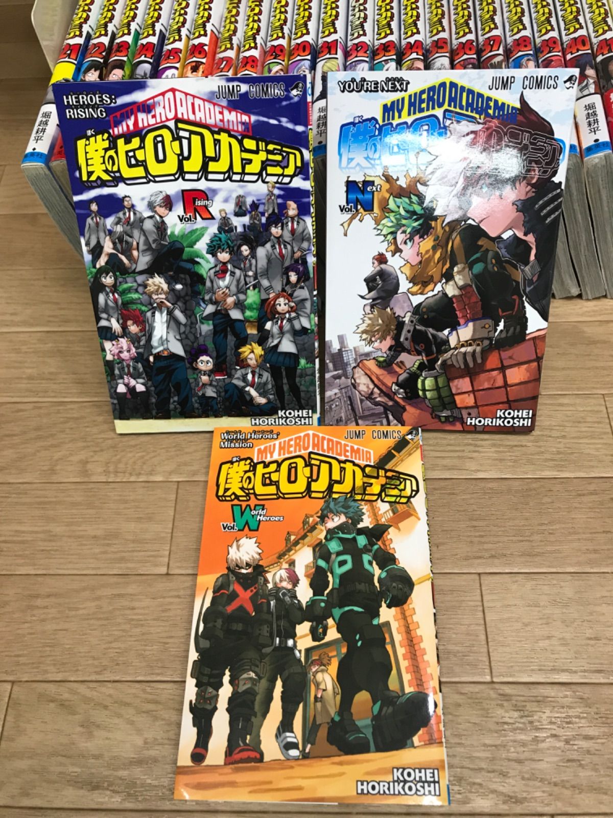 ☆【未開封あり】 僕のヒーローアカデミア 1～42巻 全巻＋関連本3冊