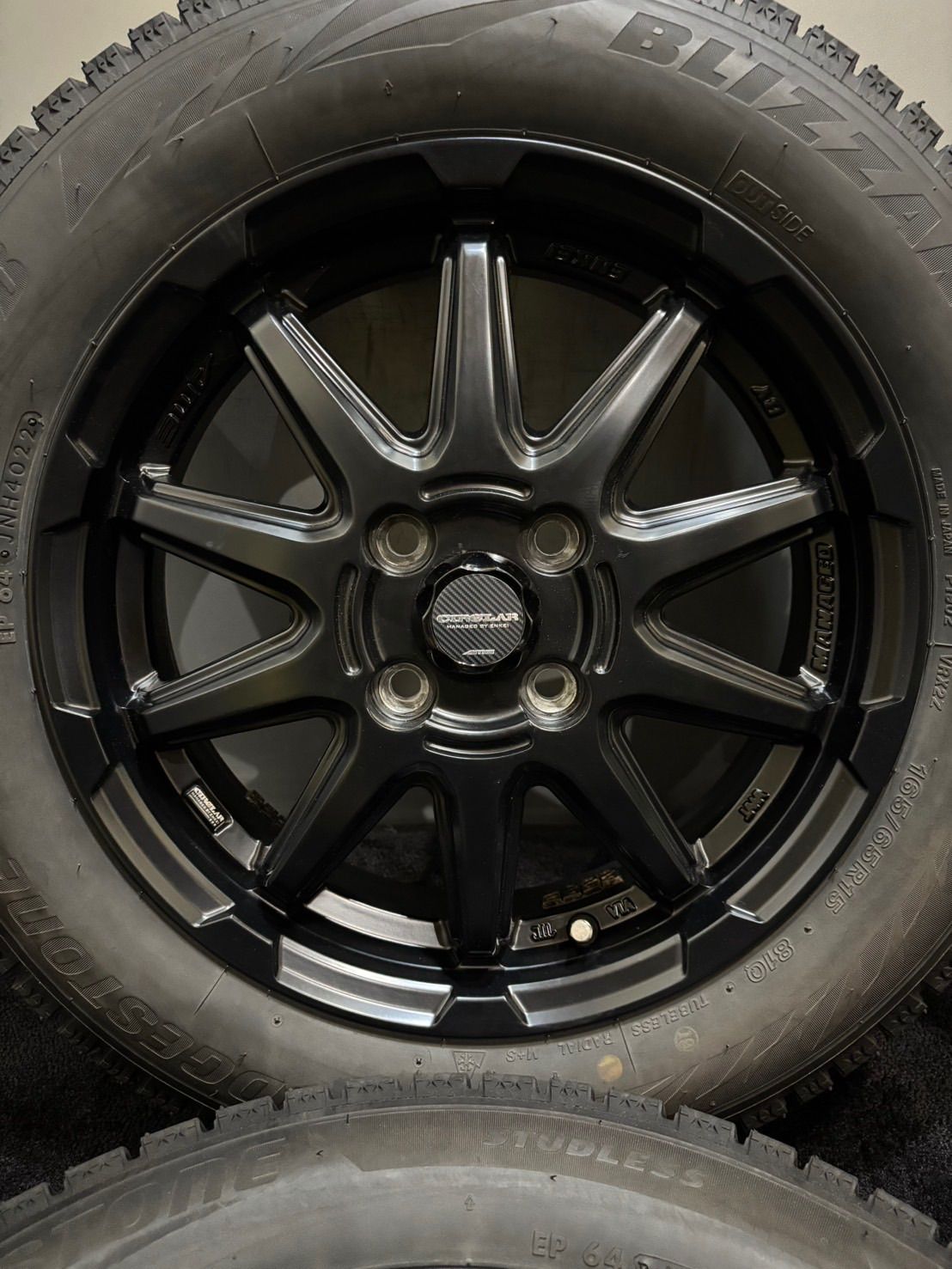☆165/65R15 BRIDGESTONE/VRX2 22年製 CIRCLAR 15インチ 4.5J +45 100 ☆165/65R15 BRIDGESTONE/VRX2 22年製 CIRCLAR 15インチ 4.5J +45 100
