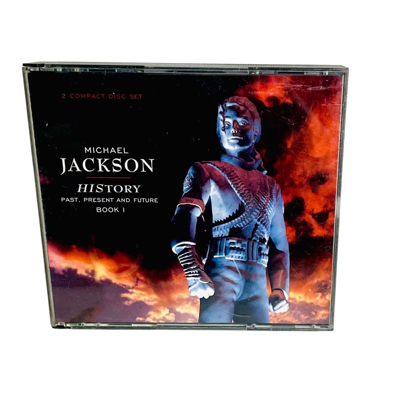 F05255 CD 2枚組 MICHAEL JACKSON HISTORY PAST.PRESENT AND FUTURE