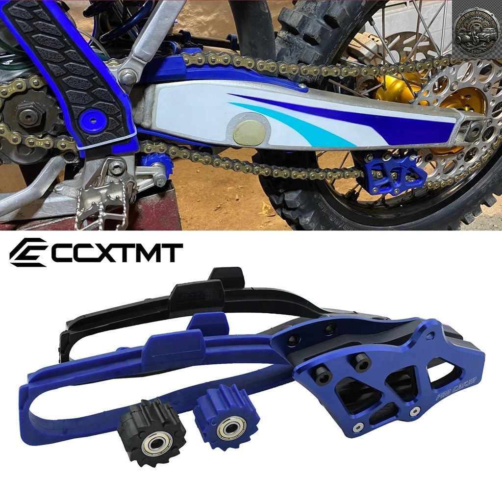 チェーンガイドスプロケットスイングアームチェーンスライダーガイドボトムローラーヤマハYZ125 YZ250 2008-2021 YZ250F YZ450F 2007-2021