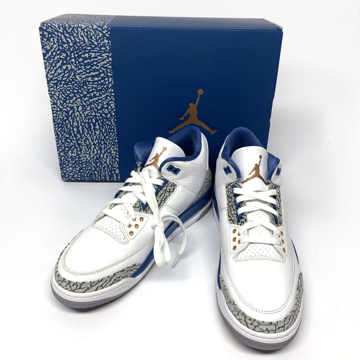 【未使用】 NIKE ナイキ AIR JORDAN 3 RETRO エアジョーダン3レトロ スニーカー 28.5cm CT8532-148 箱あり 【津山店】