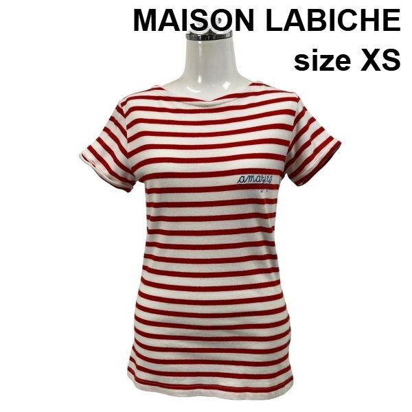 ◇ メゾンラビッシュ MAISON LABICHE Tシャツ 半袖 ラウンドネック
