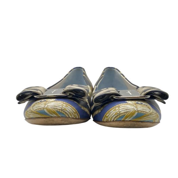 ○ サルヴァトーレフェラガモ Ferragamo ヴァリナ フラットシューズ