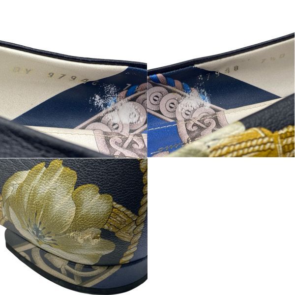 ○ サルヴァトーレフェラガモ Ferragamo ヴァリナ フラットシューズ