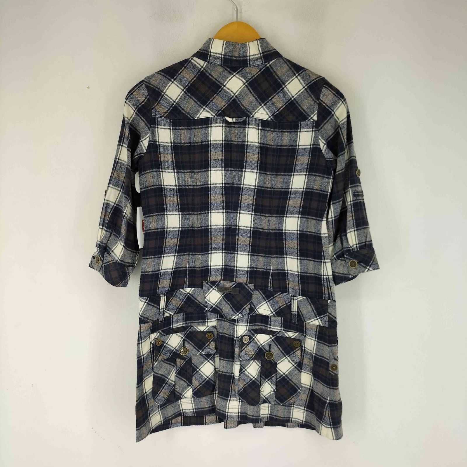 バーバリーブルーレーベル BURBERRY BLUE LABEL フリル チェック