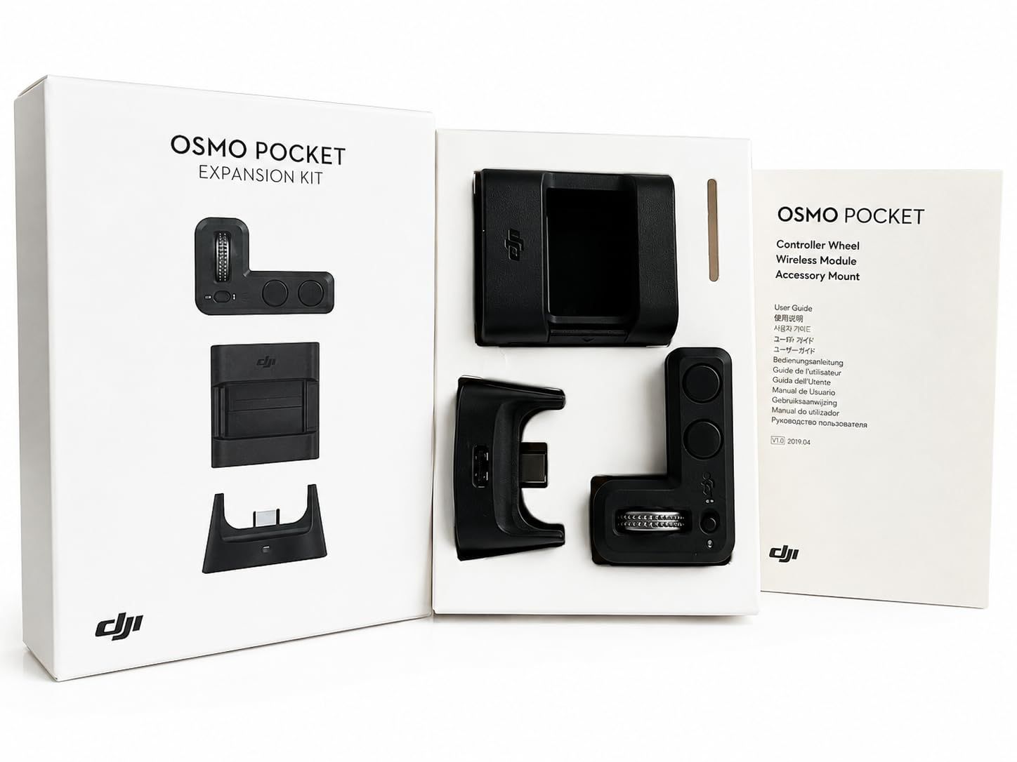 DJI Osmo Pocket 拡張キット付 動作確認済み 実用良好 元箱・説明書付