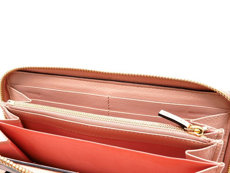 GUCCI グッチ ダブルG ストライプ ジップアラウンドウォレット PVC