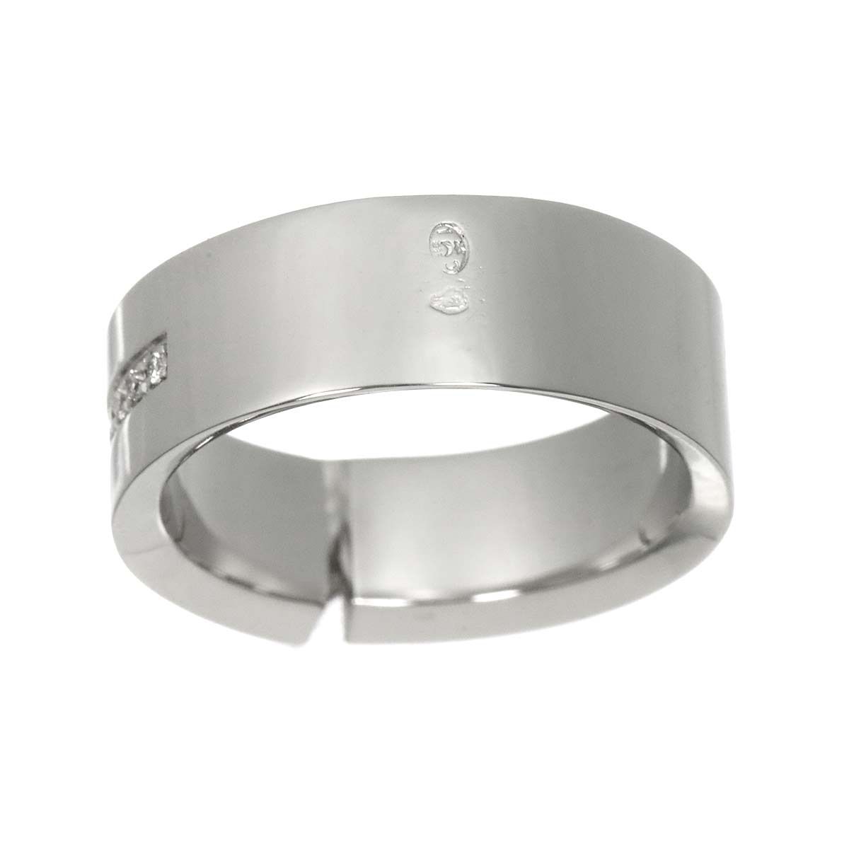 ショーメ CHAUMET リアン #52 リング ダイヤ K18 WG ホワイトゴールド