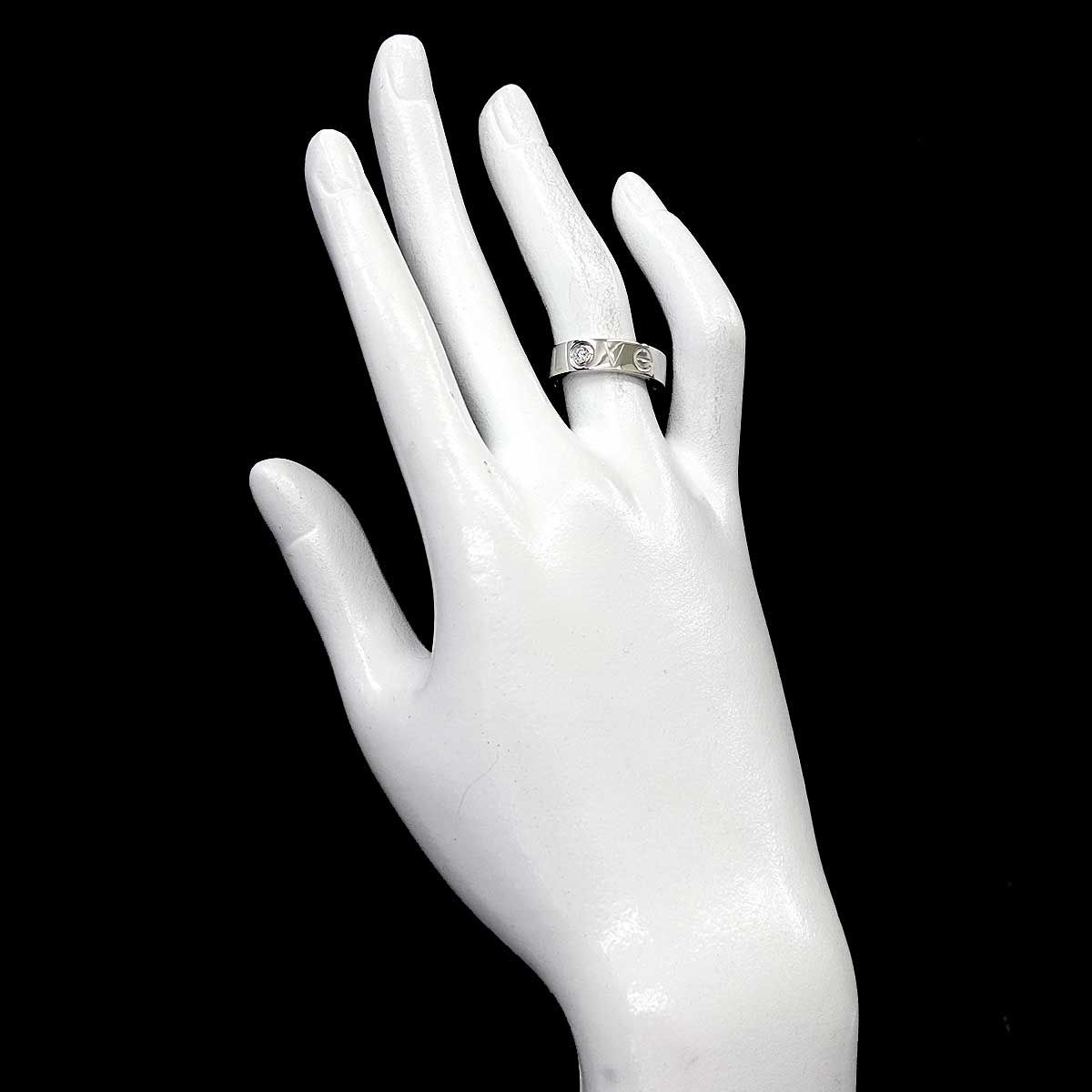 CARTIER ラブリング #53 約12号 K18 WG