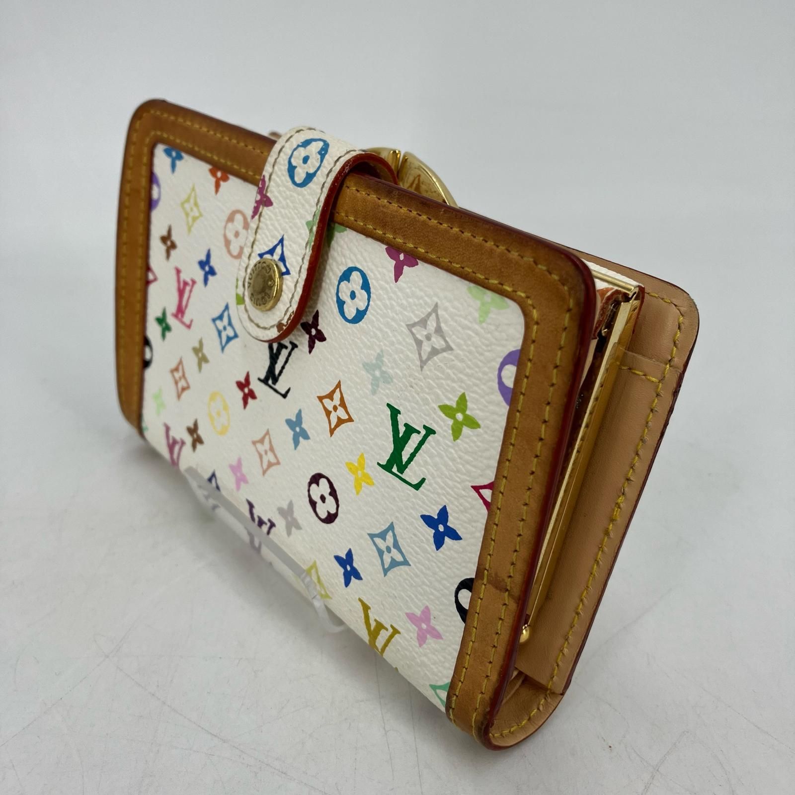 【イオン広店】 中古 LOUIS VUITTON | ルイ・ヴィトン 二つ折り財布 ポルトモネ ビエ ヴィエノワ M92987 モノグラム マルチカラー 【125】 17,100円