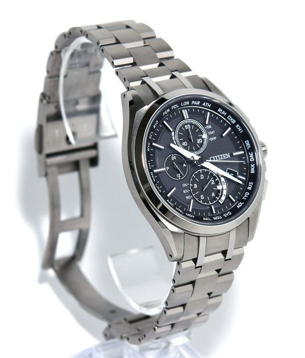 箱保付 美品 CITIZEN シチズン ATTESA アテッサ ダイレクトフライト AT8040-57E H804-T018696 エコ・ドライブ メンズ