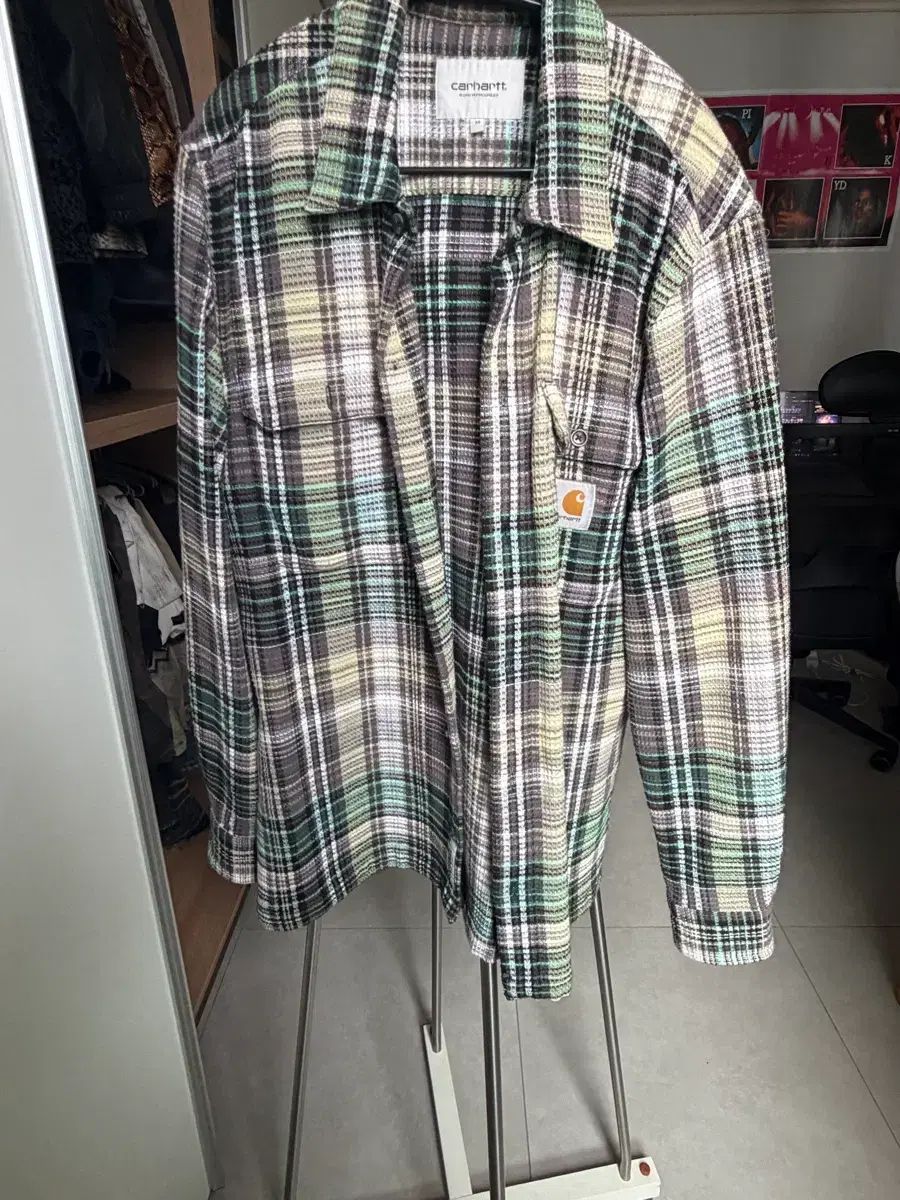 カーハートWIP L/S Valmon Shirt Botanic