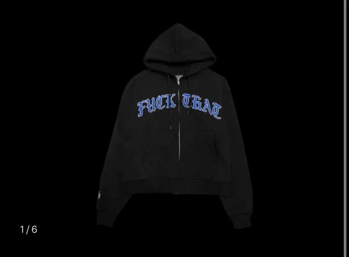 fuckthat hoodie black - M