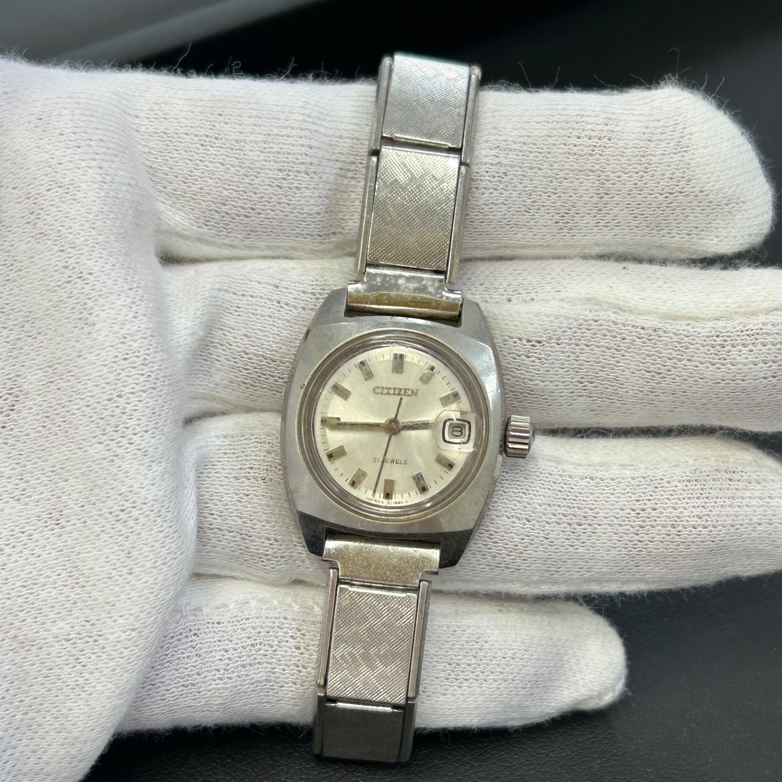稼動品 4-610458TA 21jewels シチズン 手巻き 腕時計 - メルカリ