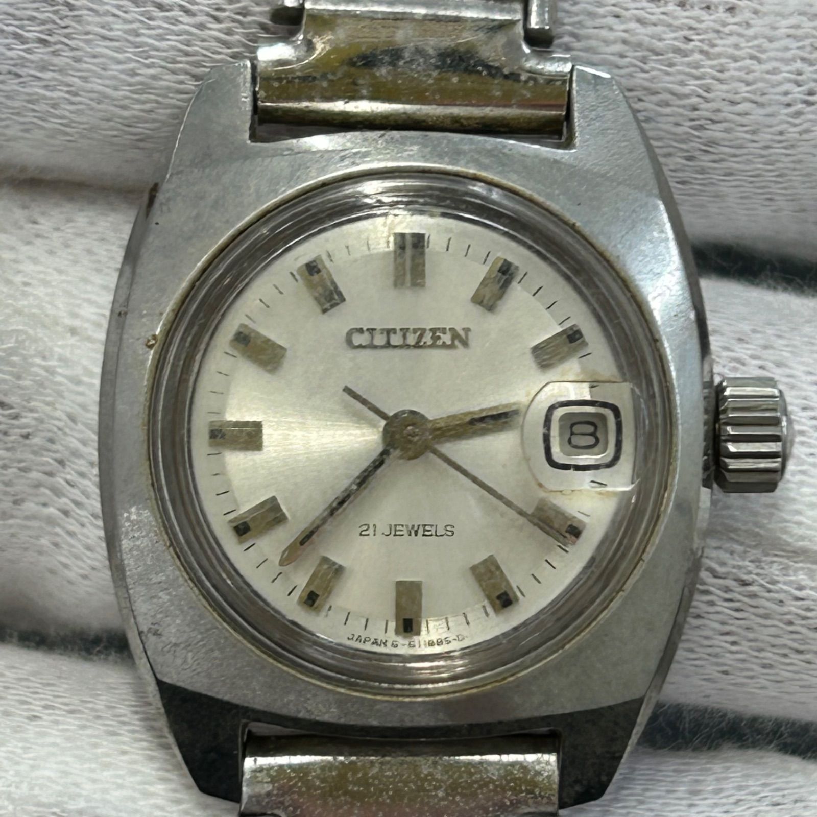 稼動品 4-610458TA 21jewels シチズン 手巻き 腕時計 - メルカリ