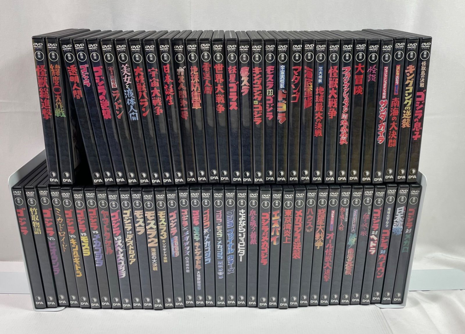 A3317・東宝特撮映画DVDコレクション 全65巻セット ※ラック