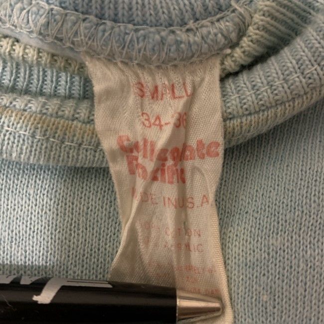 【中古】 Collegioate Pacific スウェット 80s vintage 80年代 OLD 半袖 トップス クルーネック 裏起毛 プリント UCLA USA製 古着 /1591 【中古】 Collegioate Pacific スウェット 80s vintage 80年代 OLD 半袖 トップス クルーネック 裏起毛 プリント UCLA USA製 古着 /1591