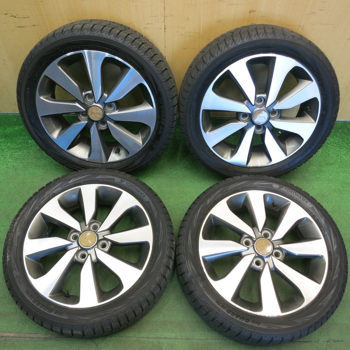 4本価格☆三菱 ek スペース カスタム 純正 165/55R15 スタッドレス 