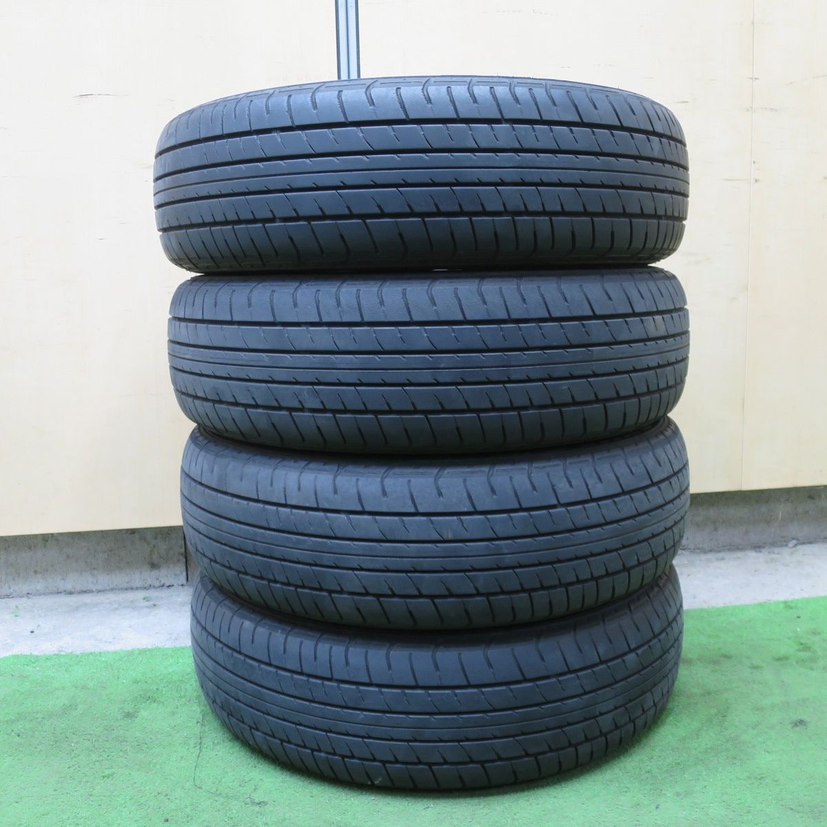 165/60R14 ダンロップ エブリィワゴン DA17W 純正ホイール 4本