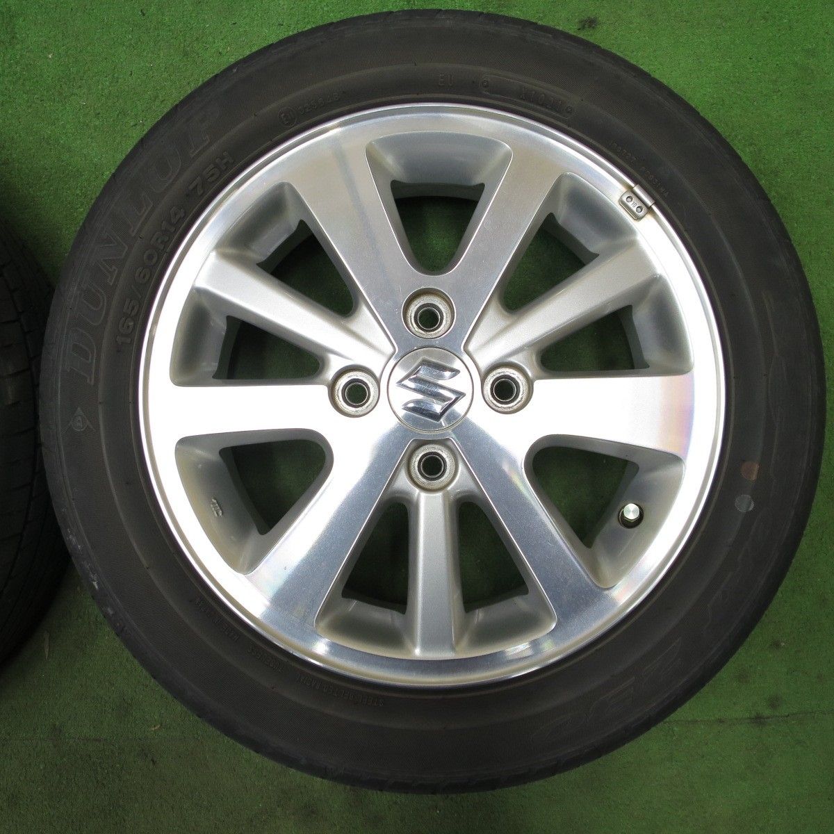 キレイ☆スズキ DA17W エブリイ ワゴン 純正 165/60R14 ダンロップ SP 