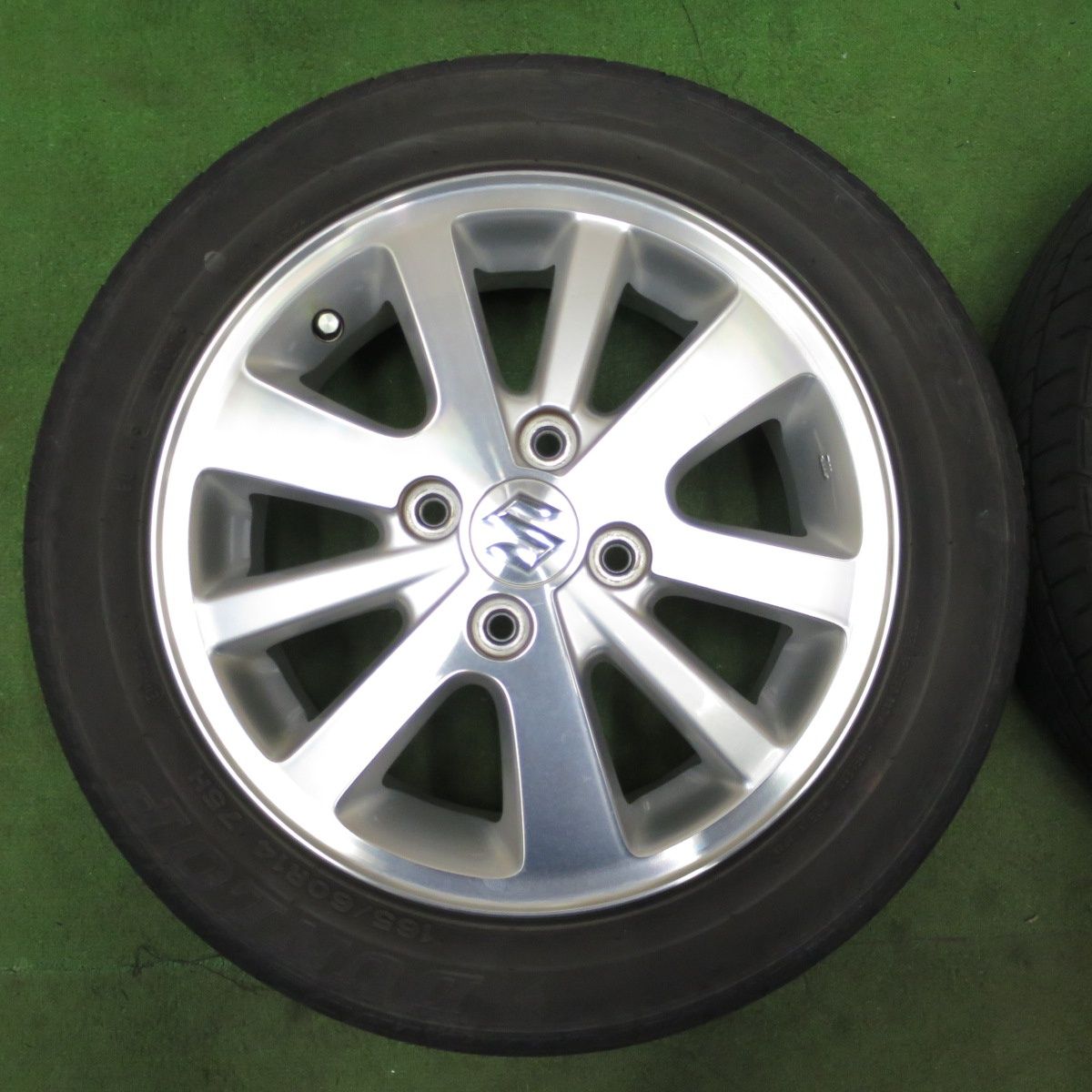 キレイ☆スズキ DA17W エブリイ ワゴン 純正 165/60R14 ダンロップ SP 