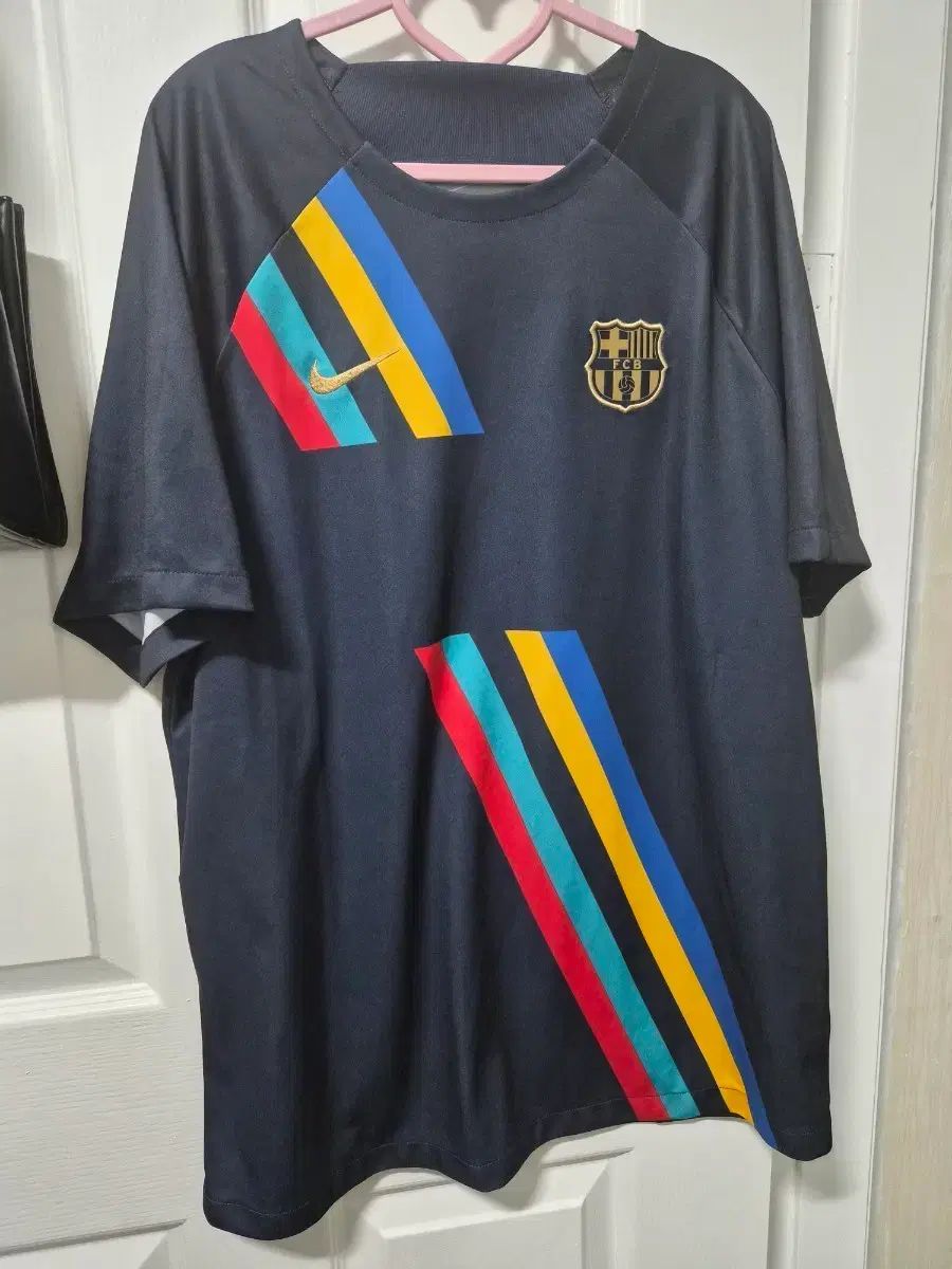 ナイキ FC バルセロナ 半袖 Tシャツ ブラック (xl 110)