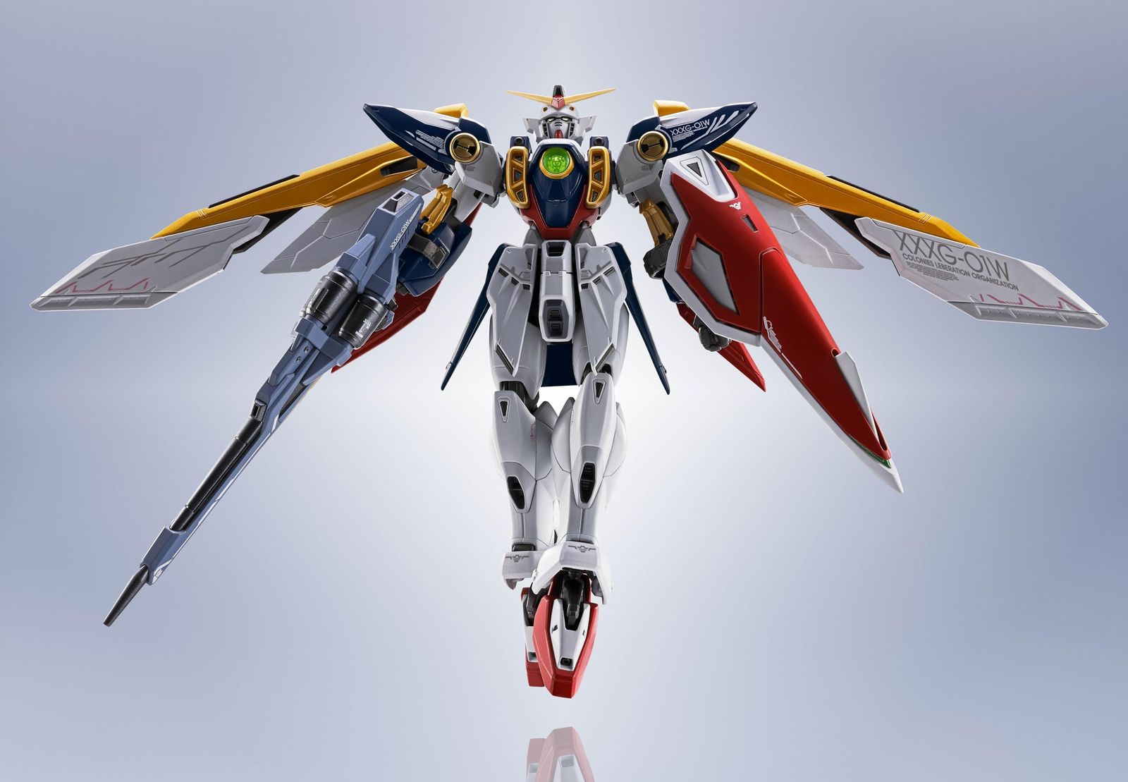 TAMASHII NATIONS - 機動戦士ガンダムウィング - ウイングガンダム メタルロボットスピリッツ フィギュア TAMASHII NATIONS - 機動戦士ガンダムウィング - ウイングガンダム メタルロボットスピリッツ フィギュア