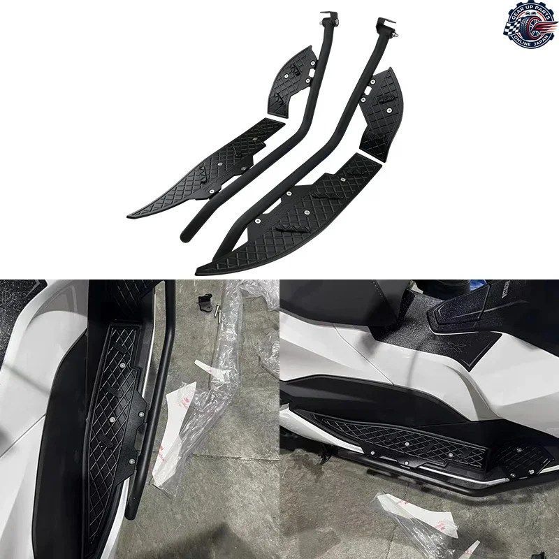 ホンダ PCX160 PCX 160 改造ガードバー転倒防止滑り止めバンパーフットレストペダルフットペグオートバイ