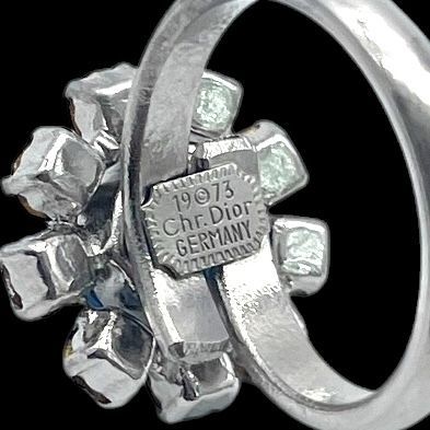 希少 Christian Dior クリスチャンディオール 1973コレクション 指輪