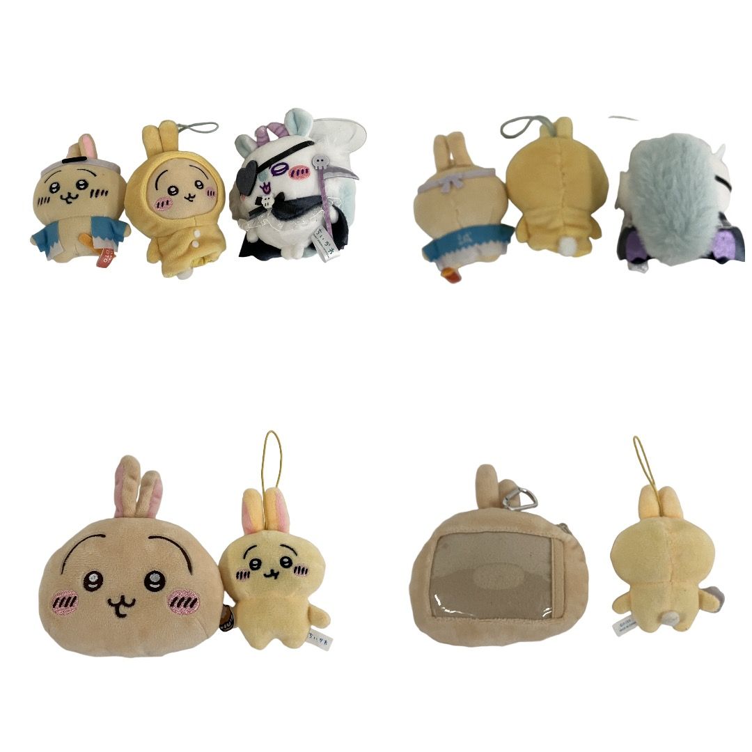 ちいかわ うさぎ モモンガ ぬいぐるみ 置物 マスコットストラップ おまとめ 中古 B11289401 ちいかわ うさぎ モモンガ ぬいぐるみ 置物 マスコットストラップ おまとめ 中古 B11289401