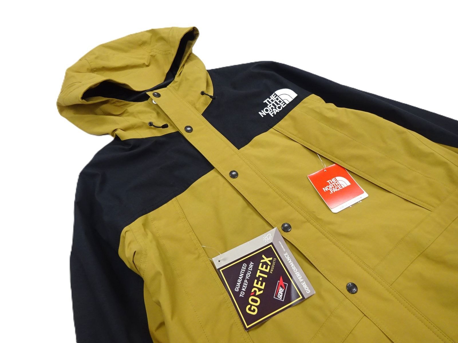 【未使用タグ付】THE NORTH FACE ザ・ノースフェイス NP118384 マウンテンライトジャケット ブリティッシュカーキ マウンテンパーカー ゴアテックス