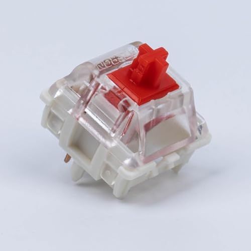 GATERON Jupiter Red キーボードスイッチ、リニア 45gf RGB LED 5ピン 工場出荷時潤滑済みキースイッチ MXメカニカルキーボード用(レッド、110個)送料無料 6619acee GATERON Jupiter Red キーボードスイッチ、リニア 45gf RGB LED 5ピン 工場出荷時潤滑済みキースイッチ MXメカニカルキーボード用(レッド、110個)送料無料 6619acee