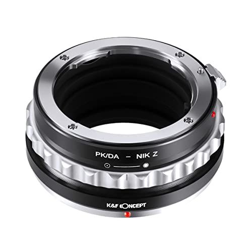 K&F Concept マウントアダプター KF-DAZ （ペンタックスKマウント（DAレンズ対応）レンズ → ニコンZ変換）送料無料 a79b4938