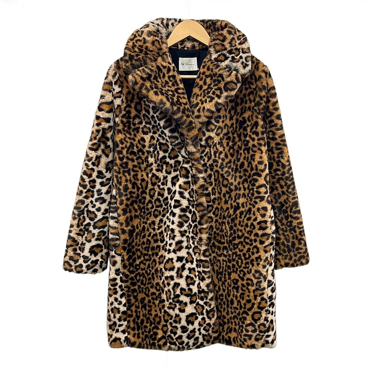 Be Blumarine(ビーブルマリン) コート サイズ40 M レディース美品 - ブラウン×黒×マルチ 長袖/豹柄/冬