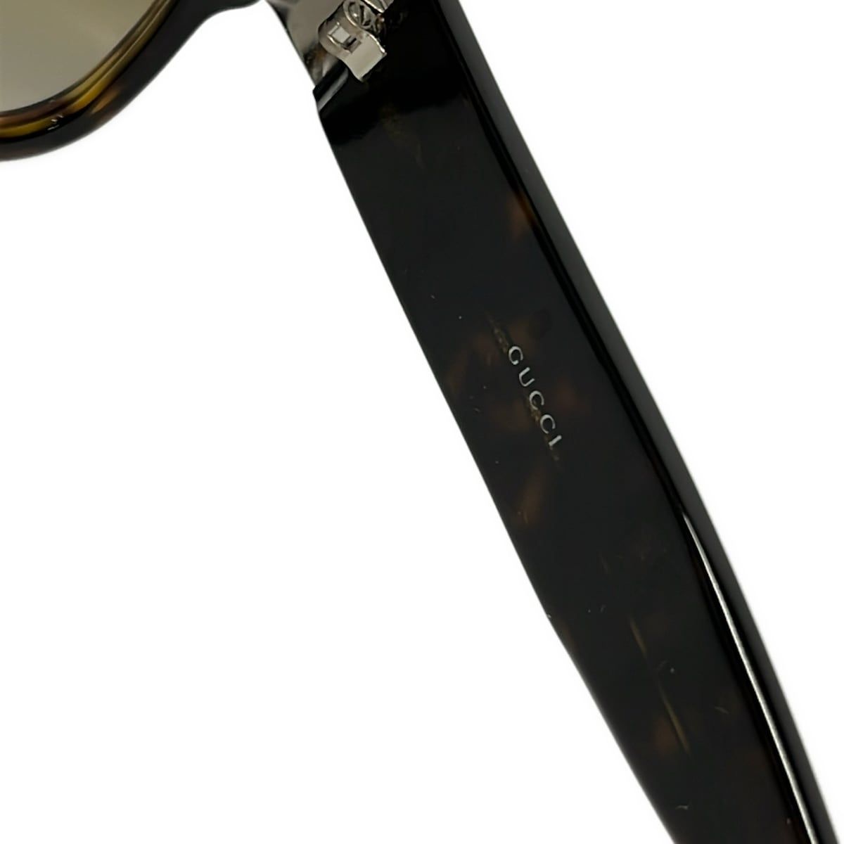 GUCCI(グッチ) サングラス - GG1594/S ダークブラウン×シルバー