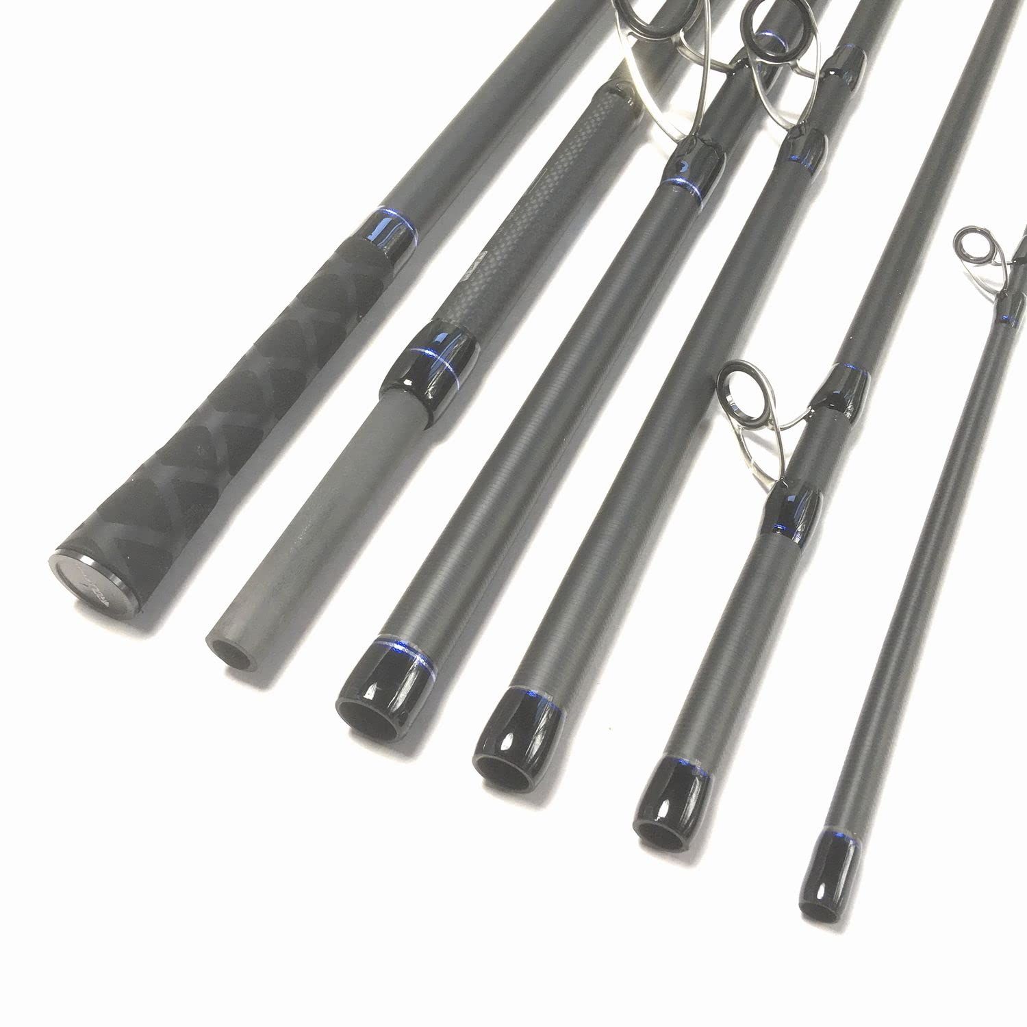 コイ釣り竿 14ft (4.2m) EVA カープロッド 6ピース 3.75LB 鯉釣り竿 トラベルロッド キャットフィッシュロッド サーフロッド 投げ竿 防波堤 波止釣り [14ft(4.2m)カープロッド6本継ぎ3.75LB]