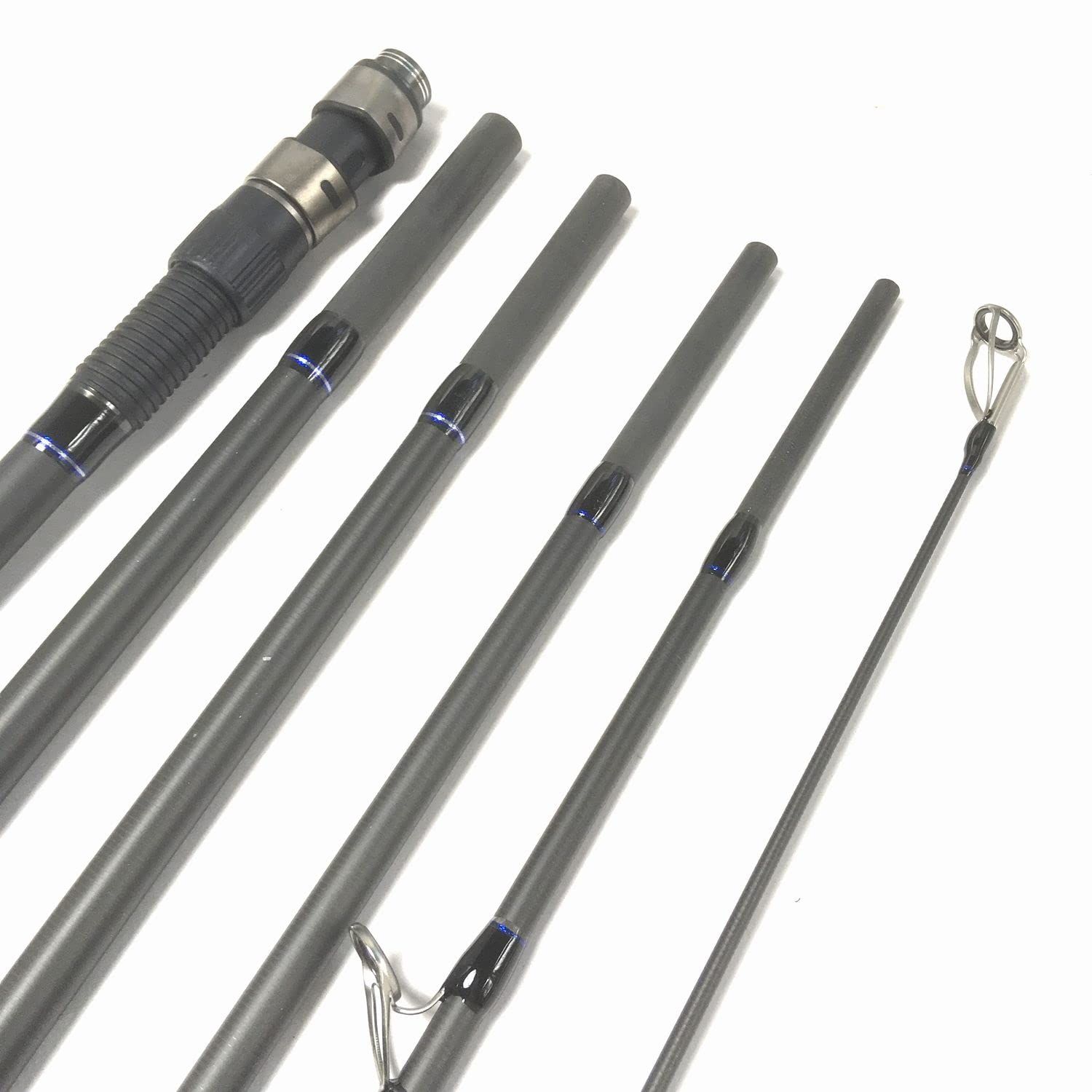コイ釣り竿 14ft (4.2m) EVA カープロッド 6ピース 3.75LB 鯉釣り竿 トラベルロッド キャットフィッシュロッド サーフロッド 投げ竿 防波堤 波止釣り [14ft(4.2m)カープロッド6本継ぎ3.75LB]