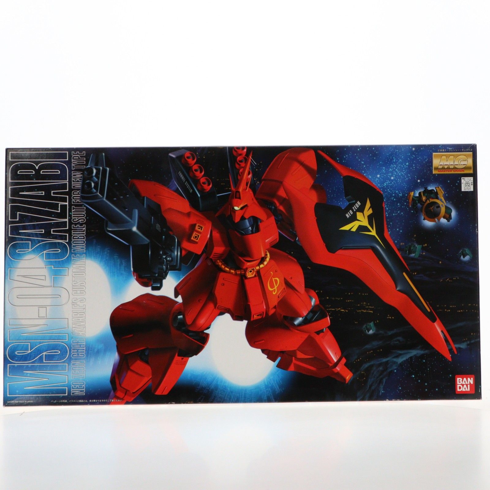 MG 1/100 MSN-04 サザビー 機動戦士ガンダム 逆襲のシャア プラモデル(0077072) バンダイ