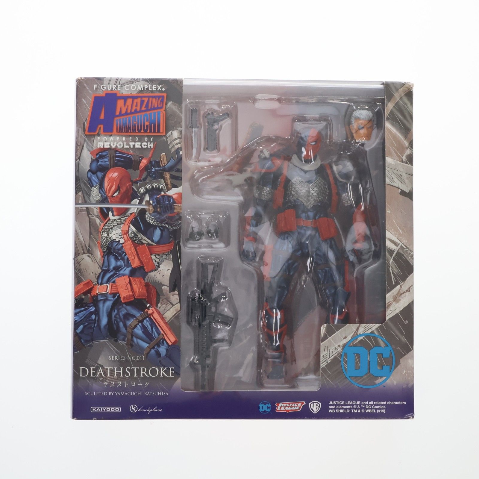 フィギュアコンプレックス アメイジングヤマグチ No.011 DEATHSTROKE(デスストローク) DCコミックス 完成品 可動フィギュア 海洋堂/ケンエレファント