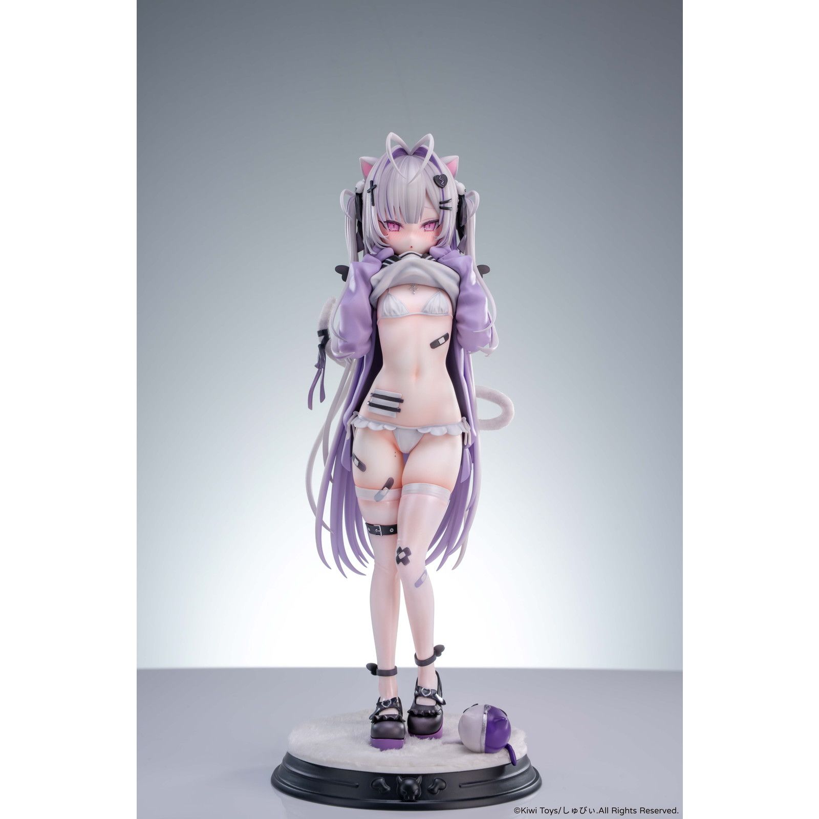 色紙&マイルストン流通限定特典付属 しゅびぃ ネコミミVer. 通常版 1/6 完成品 フィギュア Kiwi Toys(キウイトイズ)