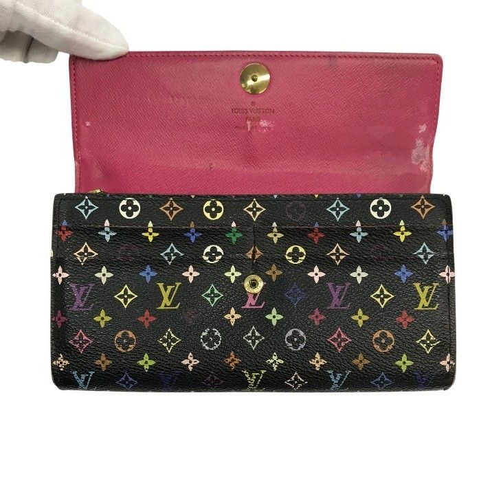 LOUIS VUITTON ルイ ヴィトン モノグラムマルチカラー ポルトフォイユ 