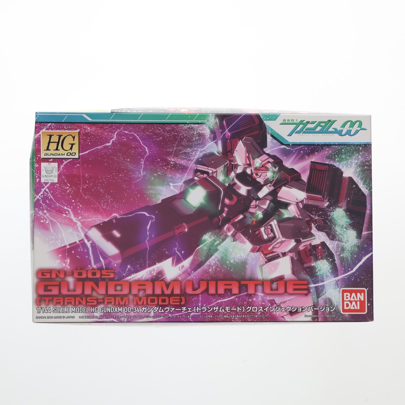 HG 1/144 ガンダムヴァーチェ(トランザムモード) 機動戦士ガンダム00(ダブルオー) プラモデル バンダイ