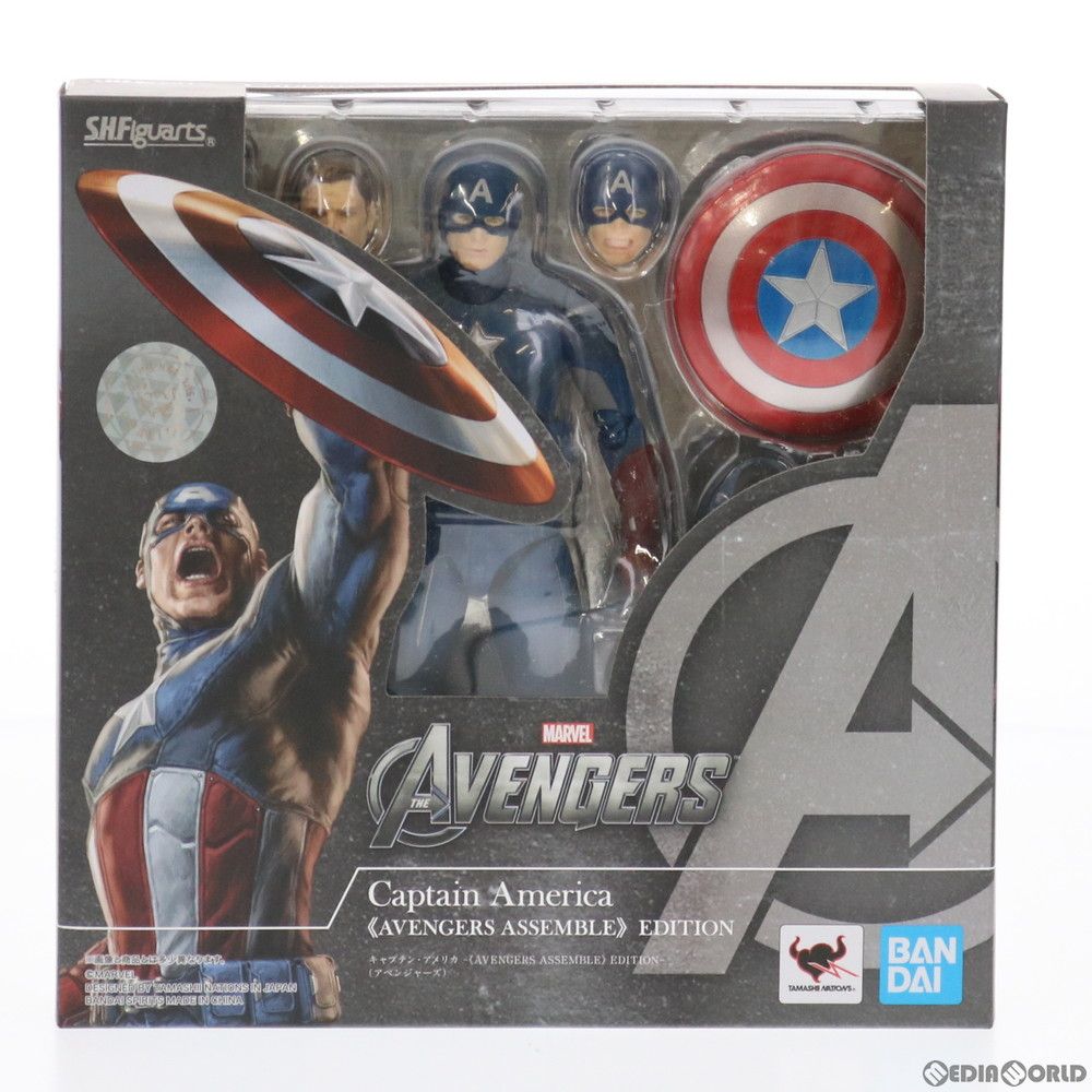S.H.Figuarts(フィギュアーツ) キャプテン・アメリカ -AVENGERS ASSEMBLE EDITION-(アベンジャーズ) 完成品 可動フィギュア S.H.Figuarts(フィギュアーツ) キャプテン・アメリカ -AVENGERS ASSEMBLE EDITION-(アベンジャーズ) 完成品 可動フィギュア