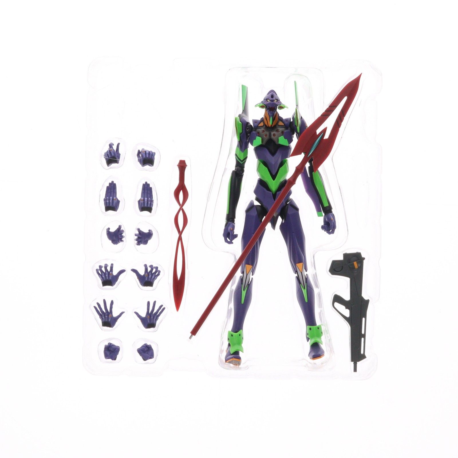 ROBOT魂(SIDE EVA) エヴァンゲリオン初号機+カシウスの槍(リニューアルカラーエディション) シン・エヴァンゲリオン劇場版 完成品 可動フィギュア バンダイスピリッツ ROBOT魂(SIDE EVA) エヴァンゲリオン初号機+カシウスの槍(リニューアルカラーエディション) シン・エヴァンゲリオン劇場版 完成品 可動フィギュア バンダイスピリッツ