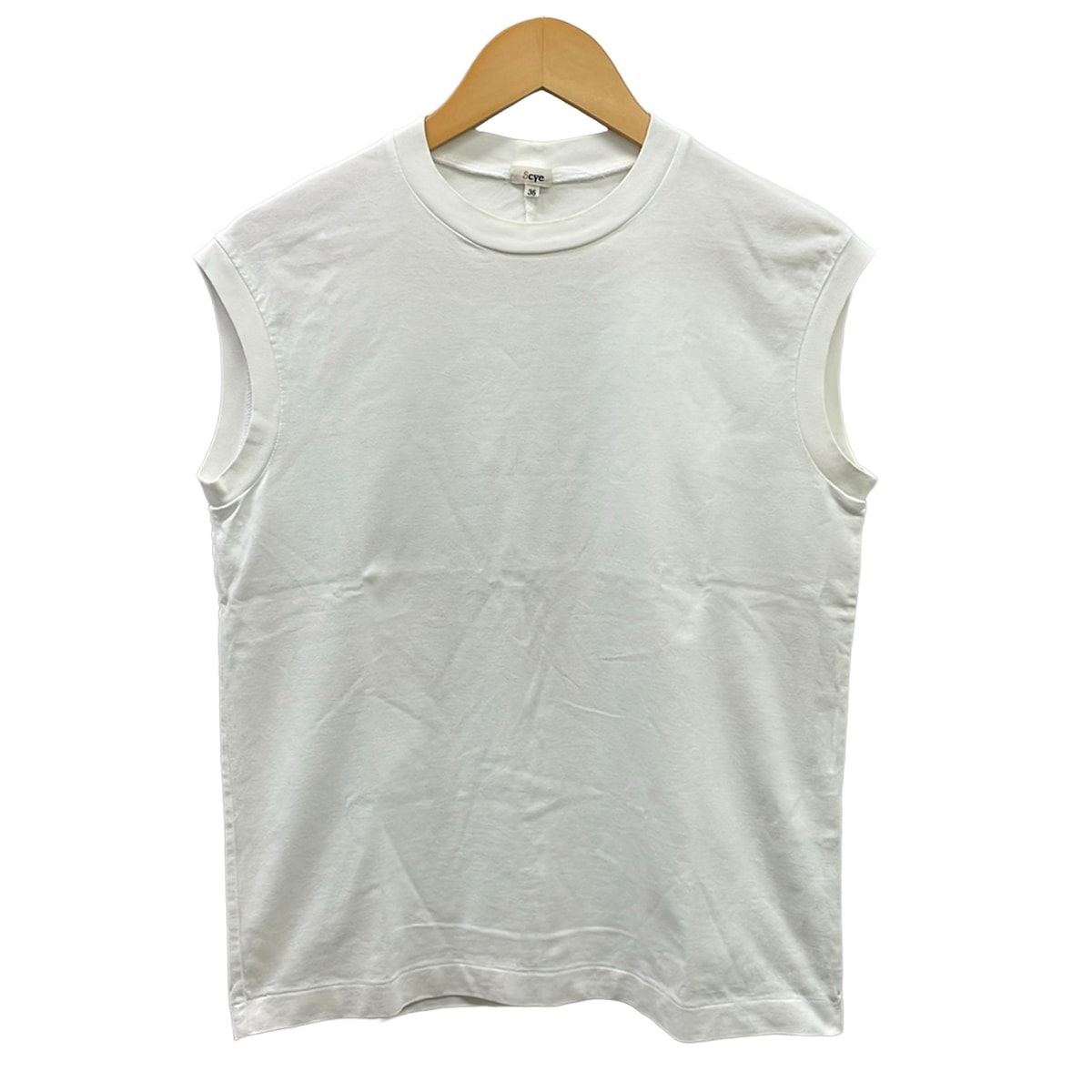 SCYE(サイ) ノースリーブTシャツ サイズ36 S レディース - 白